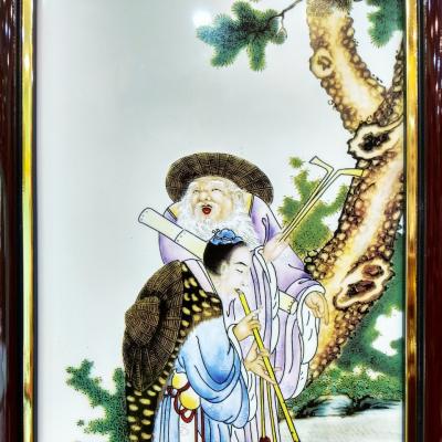 Tranh Sứ Bát Tiên Bình Đồ